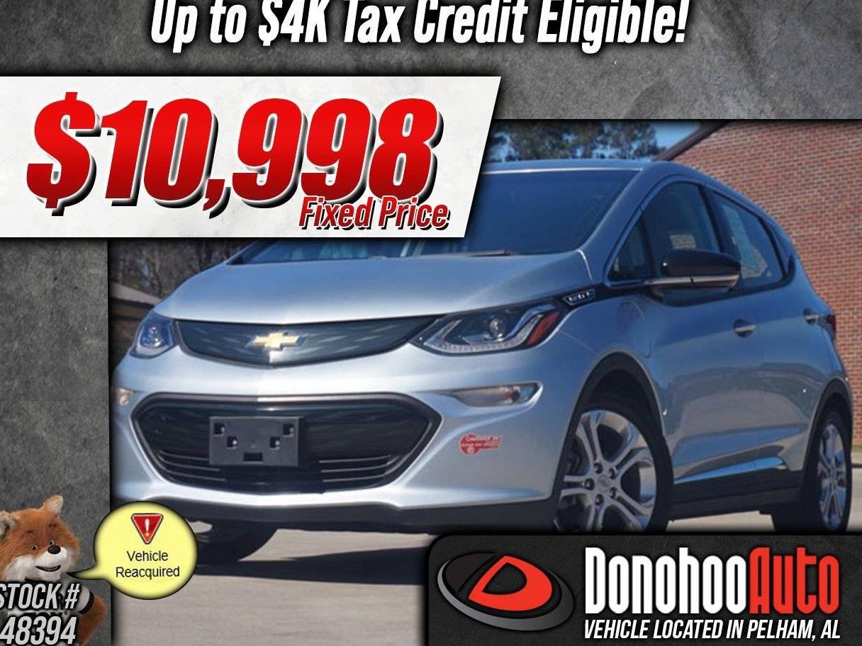 CHEVROLET BOLT EV 2017 1G1FW6S08H4190474 image